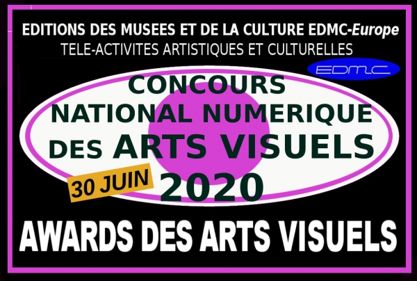 Concours National Numérique des Arts Visuels 2020 Dany Wattier Award d'Or