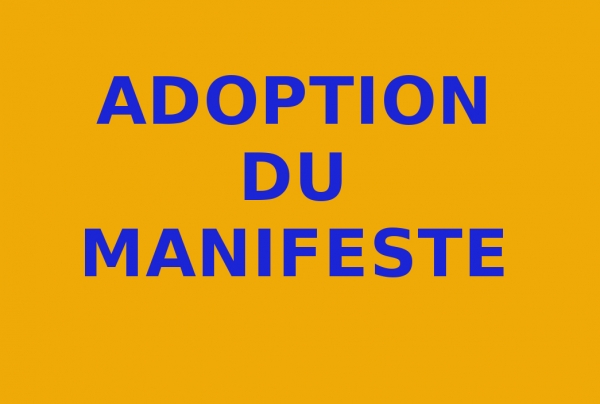 Manifeste pour une Ecole de PARIS 