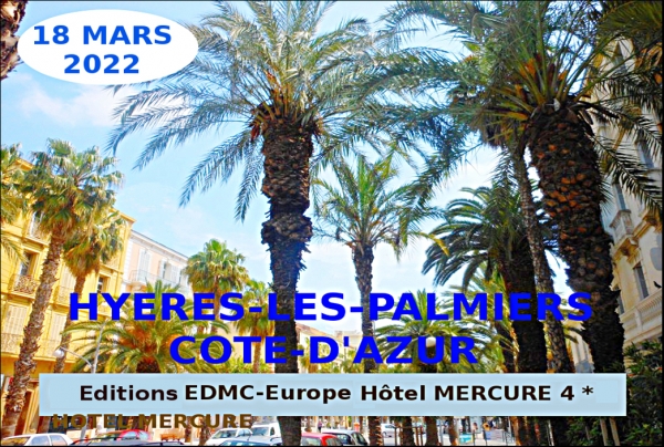 Trophées Internationaux des Arts 2022 Salon Picasso Hôtel Mercure **** à Hyères-Les-Palmiers Côte-d'Azur