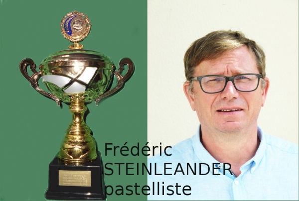 Frédéric STEINLAENDER, Pastelliste, a obtenu le Trophée Universel des Arts, des Styles et de la Création contemporaine 2023.