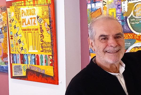 Exposition d'art contemporain du peintre abstrait Gérard SUISSIA, sa série des CAPITALES aborde le Paysage Abstrait Urbain, dont il est l'un des initiateurs français, son talent s'exprime en Europe et hors Europe, il a été primé à Monaco, à Paris et Pékin