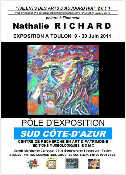 C'EST AVEC BONHEUR QUE LE SUD DÉCOUVRIRA CETTE ARTISTE FRANÇAISE DE NIVEAU INTERNATIONAL