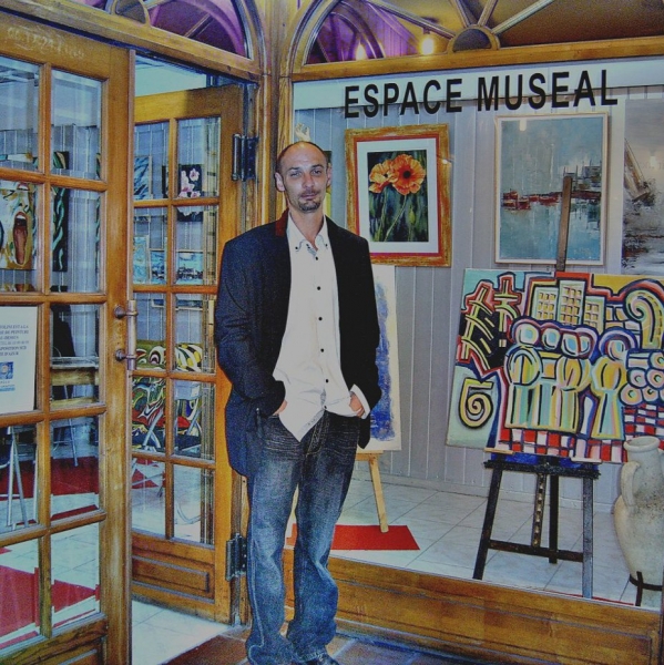 LE PEINTRE ARNAUD MILLET A L'ESPACE MUSEAL POLE EXPOSITION SUD COTE-D'AZUR