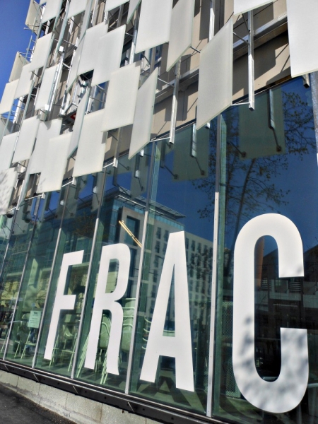 VUE DU NOUVEAU BATIMENT DU FRAC PACA INSTALLÉ A MARSEILLE