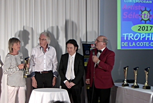 Louise BRESSANGE, peintre, Trophée Côte-d'Azur Art Contemporain 2017 