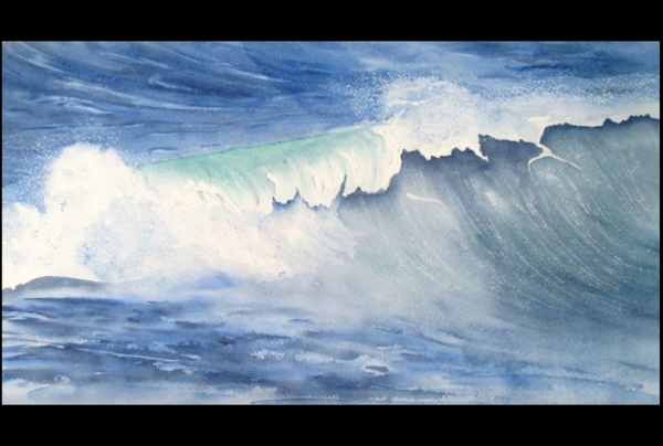 Chine - le style de la peintre aquarelliste Annie D'HERPIN