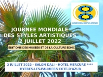 Frédéric STEINLAENDER, peintre aquarelliste, Trophée d'Honneur Journée Mondiale des Styles Artistiques 2 JUILLET 2022 