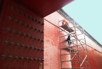 6 Réféction de peinture murale (Cité Interdite PEKIN Chine)