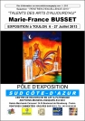 MARIE-FRANCE BUSSET A CREE UNE THEMATIQUE NARRATIVE NOUVELLE, PEIGNANT AVEC ORIGINALITE SES COQS EMBLEMATIQUES