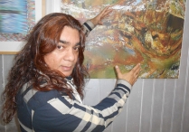 Aspects du style International avec L'artiste numérique indien Sri VIJAN qui expose au Pôle Exposition Sud Côte d'Azur