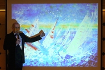 présentation de la peintre ELLHËA à PEKIN 2015