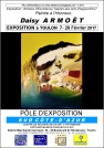 Affiche d'Exposition de la peintre abstraite Daisy ARMOËT
