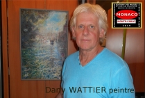 Dany WATTIER, peintre. Lauréat des Grands Trophées Internationaux des Styles Artistiques - Monaco 2019 